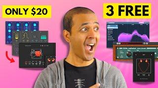 3 FREE PLUGINS (Limited Time)  $238 bundle for $19.95