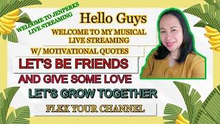 WELCOME TO MY MUSICAL LS W/ MOTIVATIONAL QUOTES.  LET'S BE FRIENDS  AND GIVE LOVE.