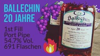 BALLECHIN 20y - 1st Fill Port Pipe - 54.7%Vol.