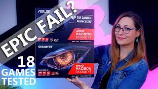 AMD RX 6500 XT Review - ASUS TUF Gaming OC vs Gigabyte Gaming OC - 18 Games Tested