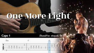 One More Light - Linkin Park - Fingerstyle Guitar TAB Chords