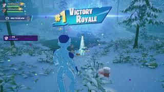 Frieza Skin Gameplay in Fortnite