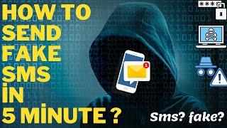 How to send Fake-Sms in 5 minute ? | TUTORİAL