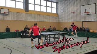 Verbandsliga Spitzenspiel - TTV Falken Rheinkamp vs TUSEM Essen - Sebastian Mighali vs Melvin Lehnen