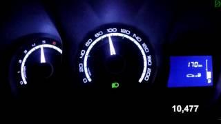 Lada Xray  (205/55/16) - Acceleration 0-100 km/h (Racelogic)