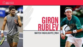 Andrey Rublev - Marcos Giron | ROME R64 - Match Highlights #IBI24
