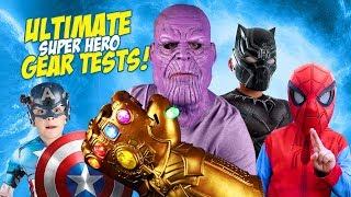 KidCity's Ultimate Super Hero Gear Test!