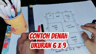 Sketsa Denah Rumah 6 X 9 Paling Banyak Yang Request