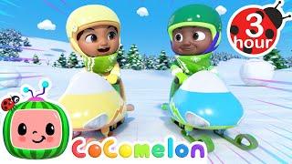 Cody and Nina's Snow Race + 3 Hours of CoComelon - It's Cody Time | Songs for Kids & Nursery Rhymes