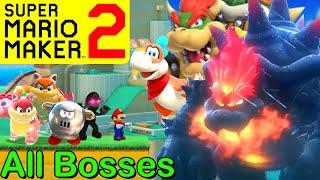 Mario Maker 2 - ALL BOWSER'S FURY BOSSES (Super Mario Maker 2 Boss Battles)(Boss Ideas)