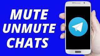 How To MUTE/UNMUTE Chats,Groups and Channels On Telegram Account