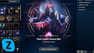 THE MOST EXPENSIVE SKIN from COSMIC CAPSULE !!!! Dark Cosmic Erasure Jhin