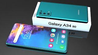 Samsung Galaxy A34 - Android 12, 6000 mAh Battery, 8GB RAM, 5G | Price & Release Date