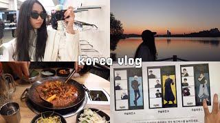 [seoul vlog] best foods  hangang sunset, olive young purchases, korean snacks, more shopping ️