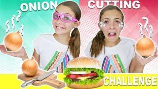 Onion Cutting Challenge | Kids Cooking & Chef Goggles