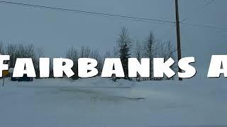 Drive Thru Fairbanks Alaska In 4K | Day And Nighttime #alaska