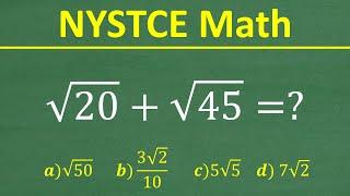 NYSTCE (New York State Teacher Certification Exam) Math Practice – PASS In 2025!