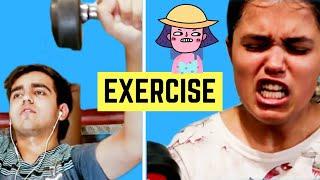 Exercise | Expectation vs reality | Vibs World