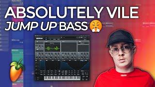 Jump Up DNB Tutorial - How to make Grotty Drum & Bass in FL Studio with Serum (Free Preset Download)