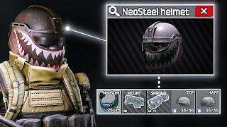 New Helmet with Faceshield (LVL 3 Armor)