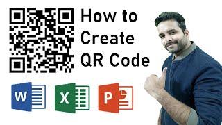 How to Create QR Code in Ms Office - Ms Word, Ms Powerpoint, Ms Excel