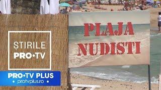 Imagini de pe singurele plaje pentru nudişti din România. ”Am rămas cu gura căscată”