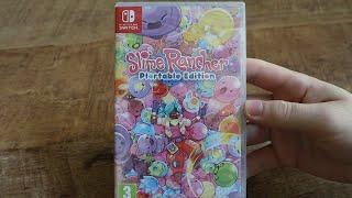 UNBOXING: Slime Rancher: Plortable Edition SWITCH + Map and Stickers