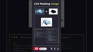 CSS Text Masking & Image Masking  The mask property in CSS #webdevelopment #coding #codinglife