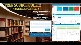 Source code aplikasi perpustakaan berbasis website