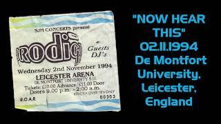 The Prodigy - Now Hear This, Live De Montfort University 02.11.1994