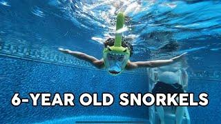Kids Full Face Snorkel Mask Review