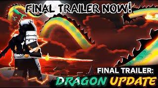 Blox Fruits UPDATE HAPPENING NOW! DRAGON REWORK FINAL TRAILER LIVE