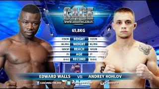 CAGE 49 Edward Walls vs Andrey Hohlov Full Fight MMA