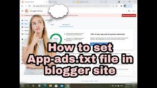 How to Setup App-ads.txt code in blogger site