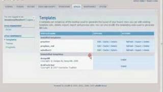 PHPBB3 Template Path Error