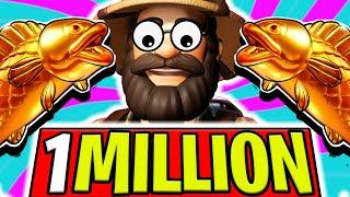 €1.000.000 WIN  BIGGEST RECORD EVER  BIG BASS AMAZON XTREME SLOT‼️ *** MUST SEE ***