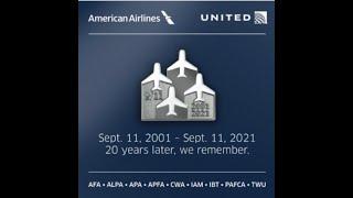 Remembering UA93 & UA175 Crew - 20 Years Later