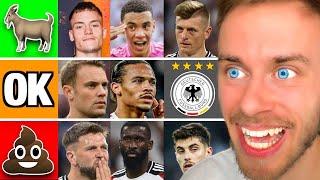 Ich habe den DEUTSCHLAND EURO 2024 KADER gerankt...  (uff...)