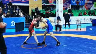 Wrestler Khamzat Dakaev. Final. Republic of Nokhchiche, Grozny, North Caucasus. 22.12.2020