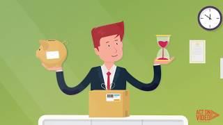 Courier Service Explainer Video - 2D Cartoon Animation - Cool Runner