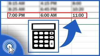 How to Calculate Hours Worked in Excel (Midnight Span)