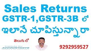 #gst #salesreturn #creditnote