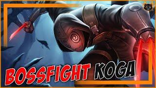 Is this the best skin of the Monstercat Patch? - Bossfight Koga Prime PTS Gameplay