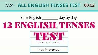 Тест на все английские времена, с пояснениями – English Tenses Test – ДА English