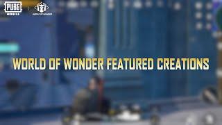 PUBG MOBILE | World of Wonder Creations - Deep Sea Wars and Padel Wars