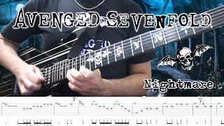 Avenged Sevenfold - Nightmare (Guitar Cover + TABS)