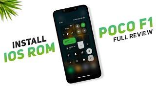 Install IOS Rom For Poco F1 | Bugs & Features | Android 12 | Full Review