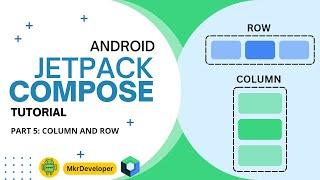 5 - Column & Row - Jetpack Compose - Android Studio