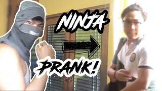 NINJA PRANK ON MY BROTHER! | CZAR ALEJANDRO