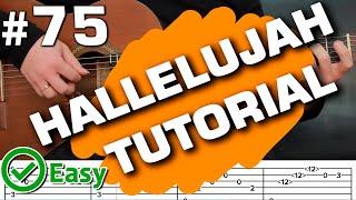 Hallelujah guitar Tutorial tabs Leonard Cohen Fingerpicking CHORD+MELODY guitarclub4you